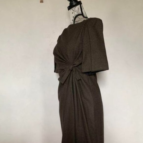 Gucci Wool Short Sleeve Dress